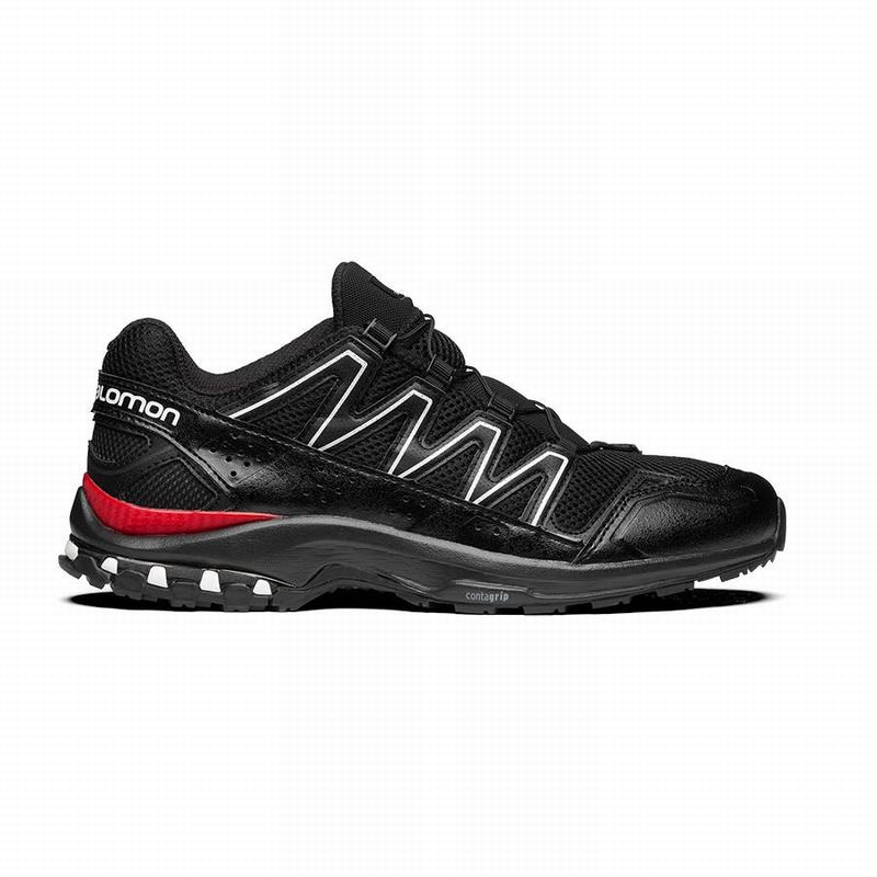 SALOMON UK XA-COMP - Mens Trail Running Shoes Black/White,JZYL81247